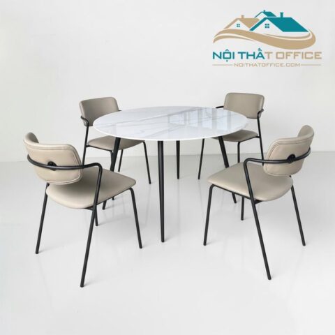 ghe cafe khung thep boc da pvc gcf 072 24