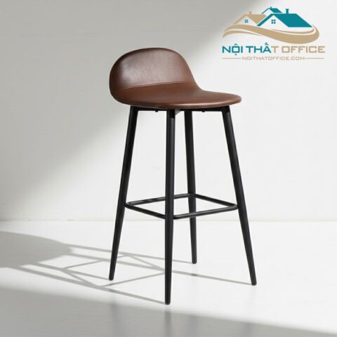 Ghế Quầy Bar Chân Sắt Sơn Tĩnh Điện GBR-049