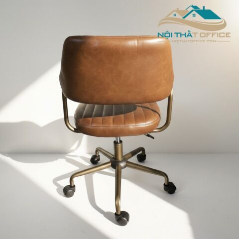 ghe xoay lam viec tai nha da nappa glv 0146 5