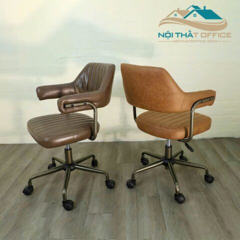 ghe xoay lam viec tai nha da nappa glv 0146 8