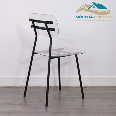 ghe cafe khung sat nhua pvc trong suot gcf 0103 10