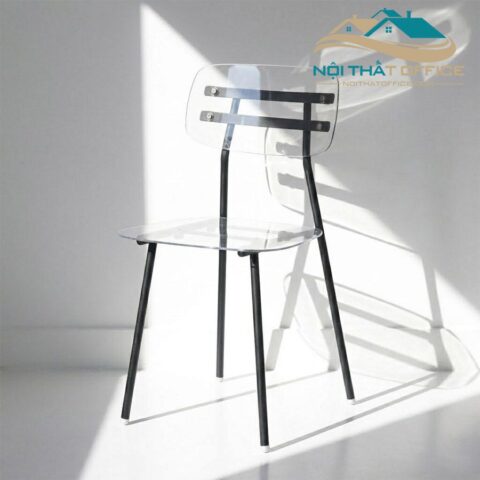 ghe cafe khung sat nhua pvc trong suot gcf 0103 3