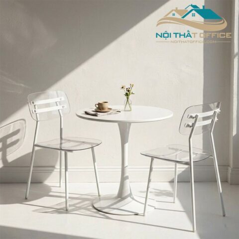 ghe cafe khung sat nhua pvc trong suot gcf 0103 4