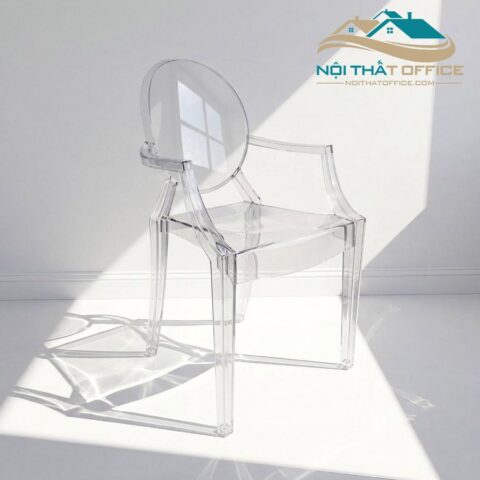 Ghế Cafe Nhựa PC Trong Suốt GCF-0106