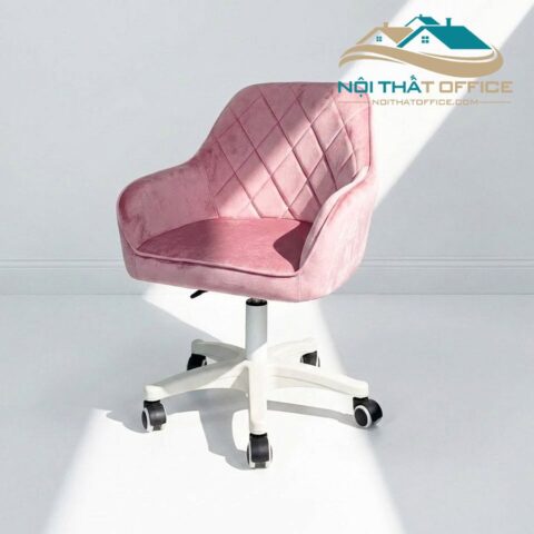 ghe xoay lam viec dem vai nhung glv 0147 3