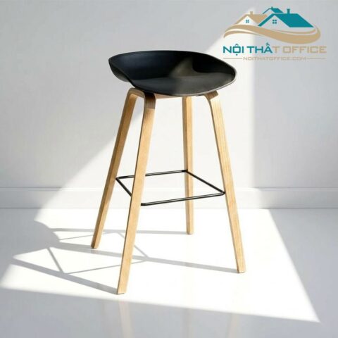 ghe quay bar chan go oak plywood gbr 059 5