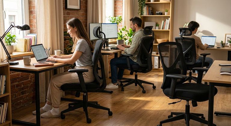 Review 7 Ghế Ngồi Làm Việc Tại Nhà Giá Rẻ Tốt Nhất 42 ghe lam viec tai nha gia re 1